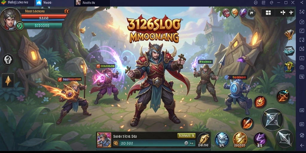 Tampilan gameplay menakjubkan dari 3126SLOT dengan pertarungan yang mendebarkan.