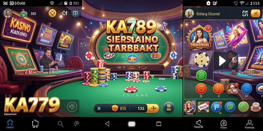 Gameplay kasino KA789 yang menegangkan dan penuh warna.