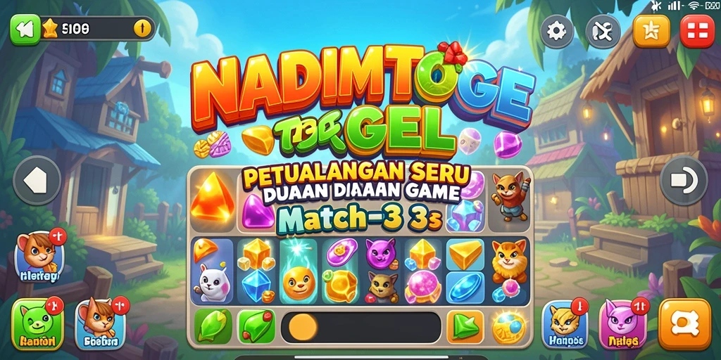 Tampilan gameplay NADIMTOGEL yang seru dan penuh warna.
