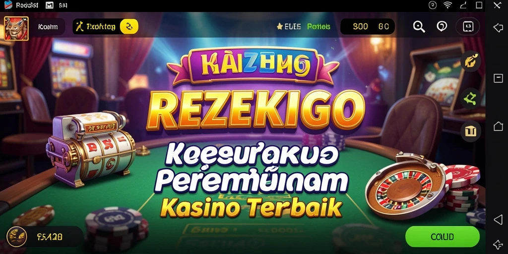 Tampilan gameplay REZEKIGO yang menarik dan seru dalam permainan Kasino.