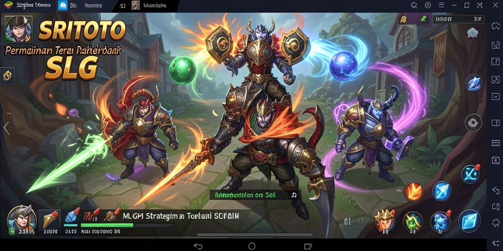 Gameplay seru dan mendalam di SRITOTO, menunjukan strategi dan pertempuran.