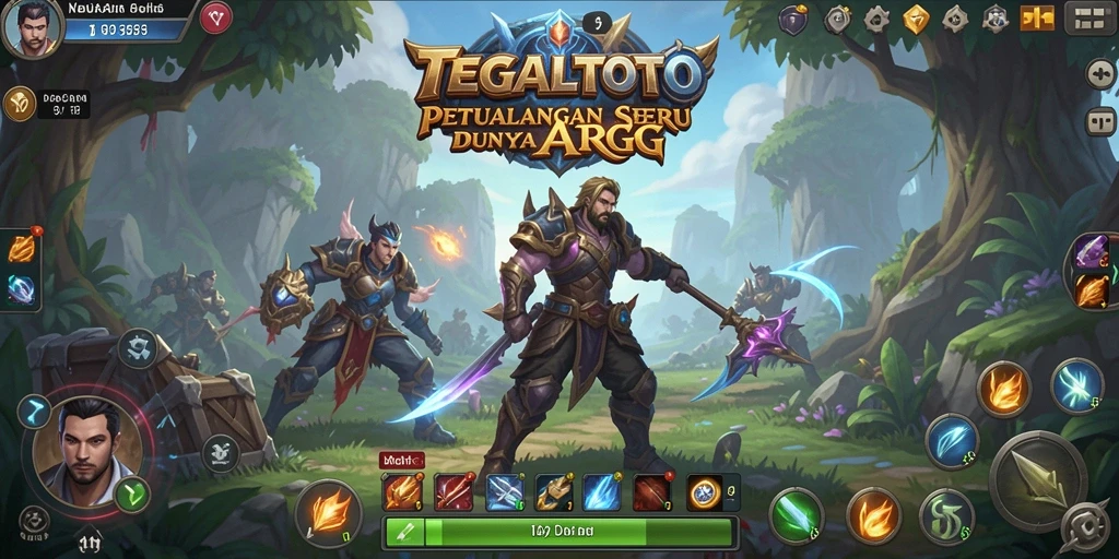 Gameplay seru dengan pertarungan menegangkan di TEGALTOTO.